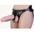 Гигантский фаллоимитатор на присоске в комплекте с трусиками - 26 см. - LOVETOY (А-Полимер) - купить с доставкой в Саранске