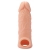 Телесная насадка EXTENDER WITH BALL STRAP 5.5 - 14 см. - Dream Toys - в Саранске купить с доставкой
