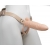 Телесный фаллопротез MEN STYLE с анальным стимулятором - 17,5 см. - LOVETOY (А-Полимер) - купить с доставкой в Саранске