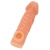 Телесная закрытая насадка с шершавой головкой Cock Sleeve Size L - 17,6 см. - KOKOS - в Саранске купить с доставкой