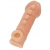 Телесная закрытая насадка с шишечками Cock Sleeve Size M - 15,6 см. - KOKOS - в Саранске купить с доставкой