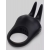 Черное эрекционное виброкольцо Sensation Rechargeable Vibrating Rabbit Love Ring - Fifty Shades of Grey - в Саранске купить с доставкой
