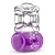 Фиолетовое эрекционное виброкольцо One Night Stand Vibrating C-Ring - Blush Novelties - в Саранске купить с доставкой