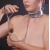 Серебристый ошейник из искусственной кожи - Sitabella - купить с доставкой в Саранске