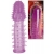 Фиолетовая насадка, удлиняющая половой член - 13,5 см. - Toyfa Basic - в Саранске купить с доставкой