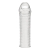 Текстурированная насадка на пенис Clear Textured Penis Enhancing Sleeve Extension - 16,5 см. - BlueLine - в Саранске купить с доставкой