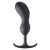 Черный массажер простаты с утяжелителями Premium Silicone Weighted Prostate Plug XL - 20,8 см. - XR Brands - в Саранске купить с доставкой