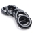 Комплект из 5 черных эрекционных колец для мошонки Ring Master Custom Ball Stretcher Kit - XR Brands - в Саранске купить с доставкой