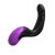 Черно-фиолетовый вибромассажёр простаты Hyper-Pulse P-Spot Massager - Pipedream - в Саранске купить с доставкой