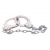 Наручники из металла с длинной цепочкой CHROME HANDCUFFS METAL HANDCUFFS W. KEY - NMC - купить с доставкой в Саранске