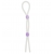 Прозрачное эрекционное кольцо-лассо SILICONE LASSO COCK RING DUAL BEADS - NMC - в Саранске купить с доставкой