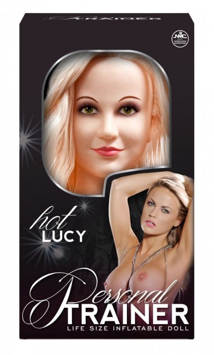 Надувная кукла с вибрацией и 2 любовными отверстиями Hot Lucy Lifesize Love Doll - NMC - в Саранске купить с доставкой