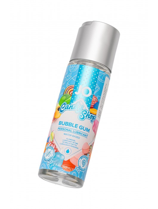 Смазка на водной основе Candy Shop Bubblegum с ароматом жвачки - 60 мл. - System JO - купить с доставкой в Саранске