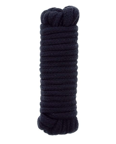 Чёрная веревка для связывания BONDX LOVE ROPE - 5 м. - Dream Toys - купить с доставкой в Саранске