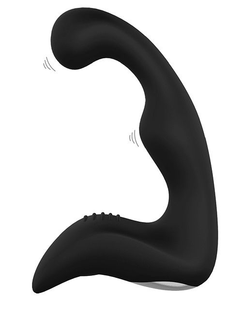 Чёрный перезаряжаемый массажёр простаты BOOTY PLEASER - Dream Toys - в Саранске купить с доставкой