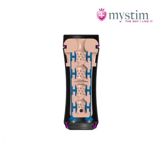 Мастурбатор-анус Opus E Donut с возможностью подключения электростимуляции - MyStim - купить с доставкой в Саранске