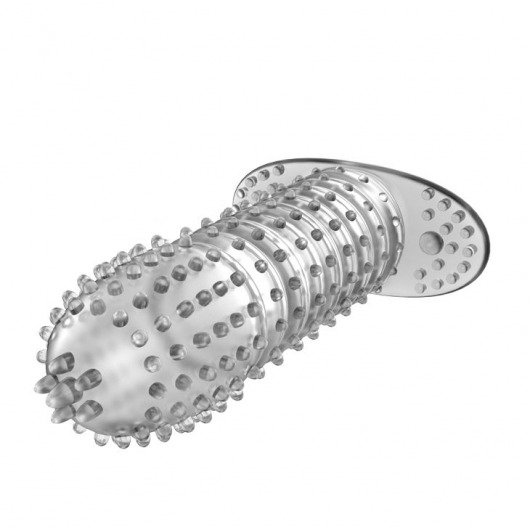 Закрытая прозрачная насадка Crystal sleeve - 12 см. - Erowoman-Eroman - в Саранске купить с доставкой