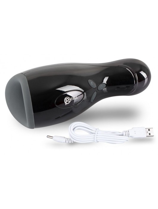 Черный мастурбатор Rebel Masturbator с нагревом - Orion - в Саранске купить с доставкой