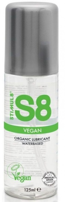 Веганский лубрикант на водной основе S8 Vegan Lube - 125 мл. - Stimul8 - купить с доставкой в Саранске