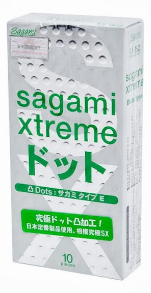 Презервативы Sagami Xtreme Type-E с точками - 10 шт. - Sagami - купить с доставкой в Саранске