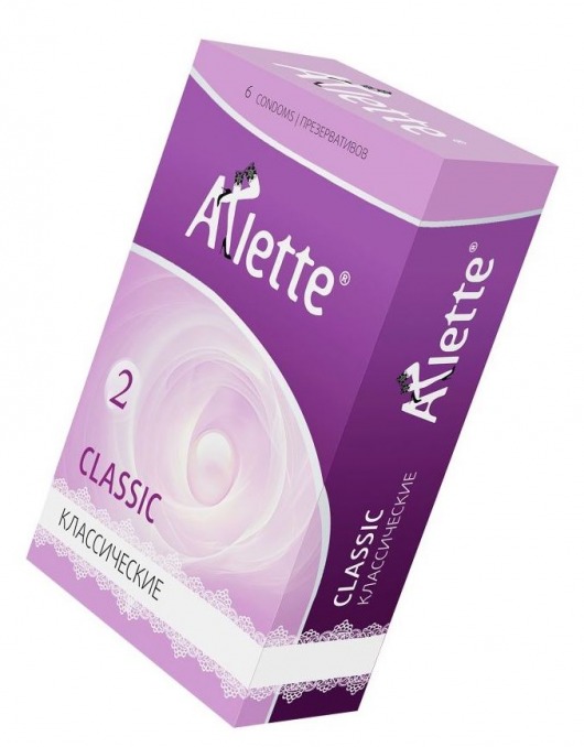 Классические презервативы Arlette Classic - 6 шт. - Arlette - купить с доставкой в Саранске