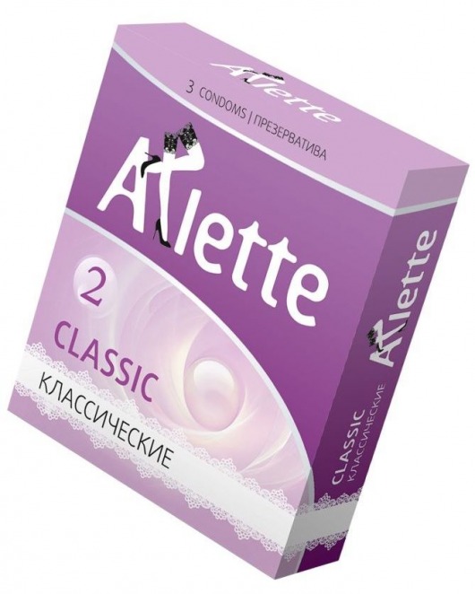 Классические презервативы Arlette Classic - 3 шт. - Arlette - купить с доставкой в Саранске