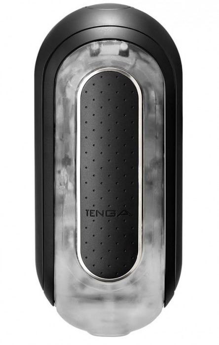 Черный мастурбатор Flip Zero с вибрацией - Tenga - в Саранске купить с доставкой