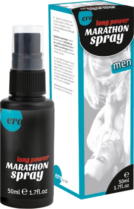 Пролонгирующий спрей для мужчин Long Power Marathon Spray - 50 мл. - Ero - купить с доставкой в Саранске