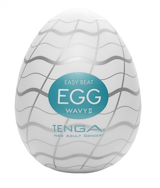 Мастурбатор-яйцо EGG Wavy II - Tenga - в Саранске купить с доставкой