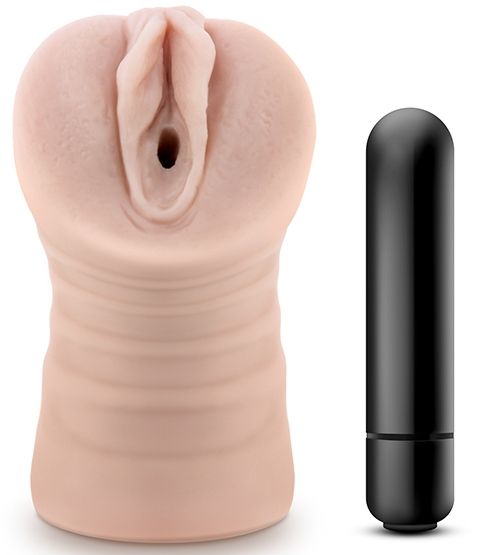 Телесный мастурбатор-вагина Rain - Blush Novelties - в Саранске купить с доставкой