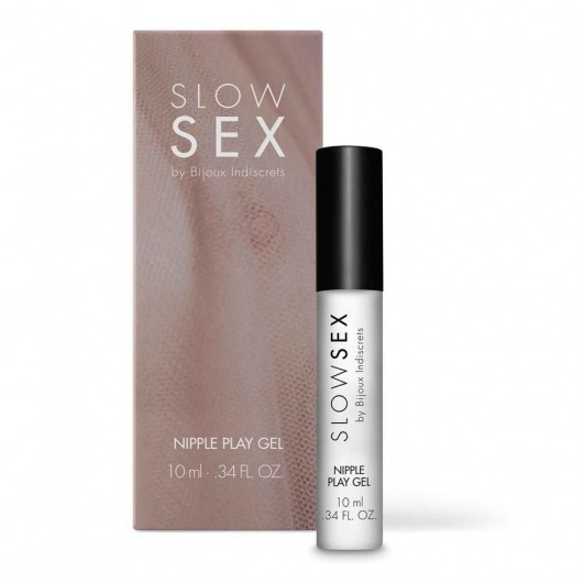 Возбуждающий гель для сосков Slow Sex Nipple Play Gel - 10 мл. - Bijoux Indiscrets - купить с доставкой в Саранске