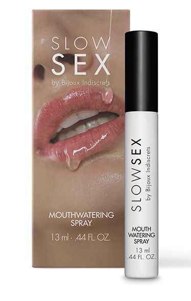 Спрей для усиления слюноотделения Slow Sex Mouthwatering Spray - 13 мл. - Bijoux Indiscrets - купить с доставкой в Саранске