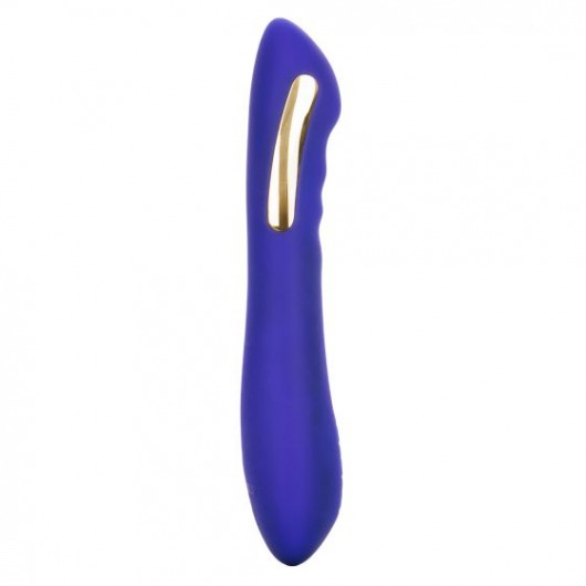 Фиолетовый вибратор с электростимуляцией Intimate E-Stimulator Petite Wand - 18,5 см. - California Exotic Novelties - купить с доставкой в Саранске