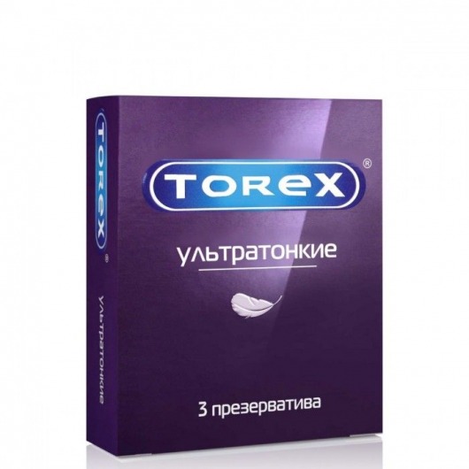 Презервативы Torex  Ультратонкие  - 3 шт. - Torex - купить с доставкой в Саранске