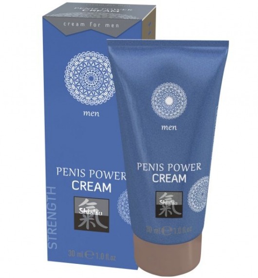 Возбуждающий крем для мужчин Penis Power Cream - 30 мл. - Shiatsu - купить с доставкой в Саранске