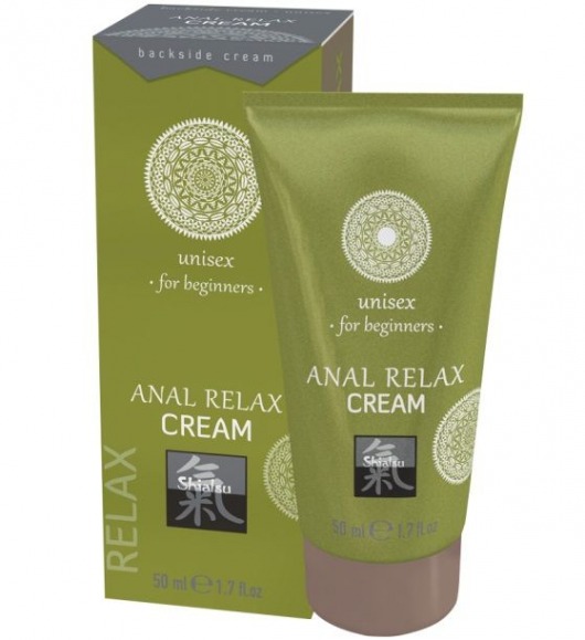 Анальный крем Anal Relax Cream - 50 мл. - Shiatsu - купить с доставкой в Саранске