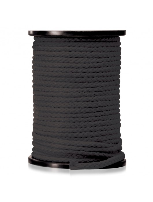 Черная веревка для связывания Bondage Rope - 60,9 м. - Pipedream - купить с доставкой в Саранске