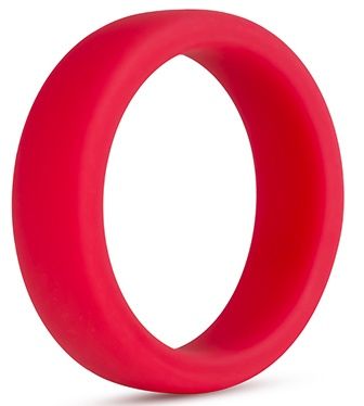 Красное эрекционное кольцо Silicone Go Pro Cock Ring - Blush Novelties - в Саранске купить с доставкой
