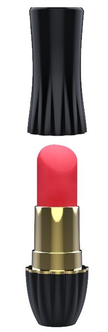 Клиторальный стимулятор-помада LIPSTICK - 9,3 см. - Dream Toys - купить с доставкой в Саранске