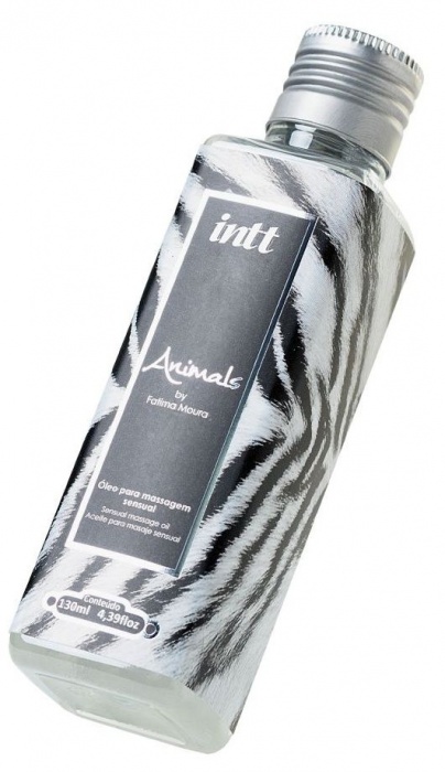 Массажное масло ANIMALS by Fatima Moura с возбуждающим эффектом - 130 мл. - INTT - купить с доставкой в Саранске