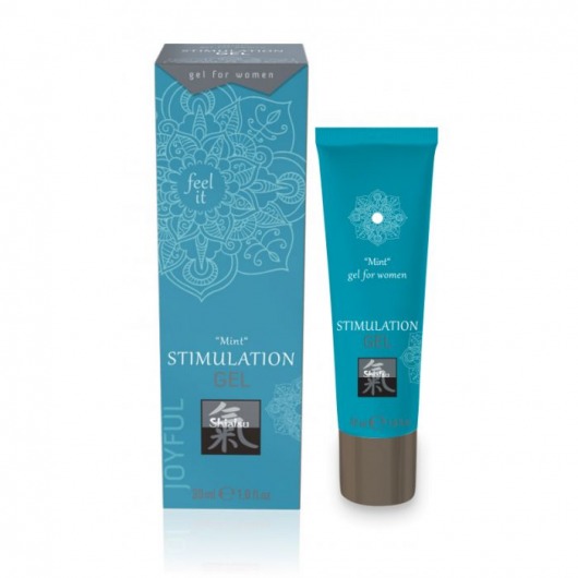 Возбуждающий интимный гель STIMULATION GEL Mint - 30 мл. - Shiatsu - купить с доставкой в Саранске