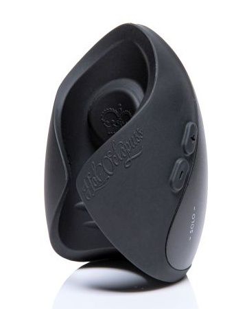 Черный инновационный мужской вибратор PULSE SOLO ESSENTIAL - Hot Octopuss - в Саранске купить с доставкой