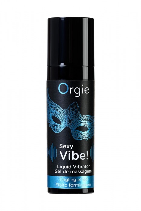 Гель для массажа ORGIE Sexy Vibe Liquid Vibrator с эффектом вибрации - 15 мл. - ORGIE - купить с доставкой в Саранске