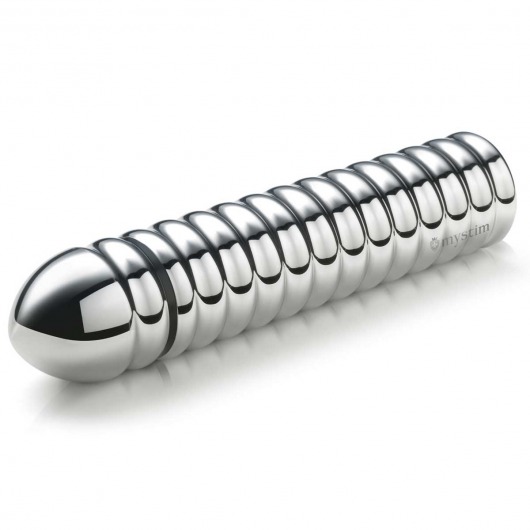 Рельефный фаллос для интенсивного электросекса Groovey George - 20 см. - MyStim - купить с доставкой в Саранске