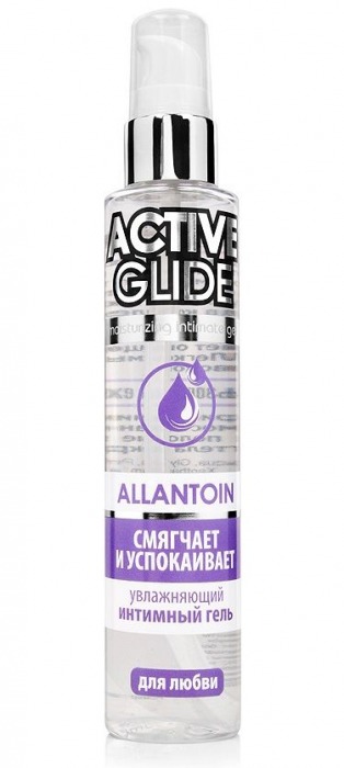 Увлажняющий интимный гель Active Glide Allantoin - 100 гр. - Биоритм - купить с доставкой в Саранске