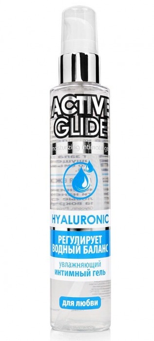 Увлажняющий интимный гель Active Glide Hyaluronic - 100 гр. - Биоритм - купить с доставкой в Саранске