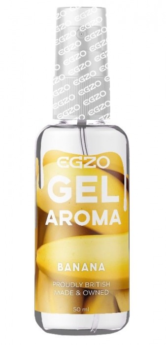 Интимный лубрикант EGZO AROMA с ароматом банана - 50 мл. - EGZO - купить с доставкой в Саранске