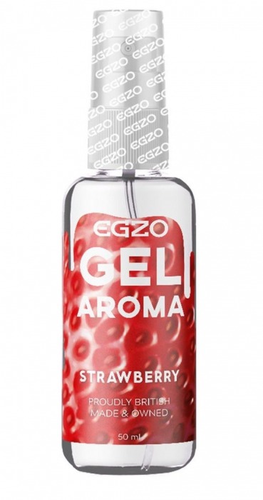 Интимный лубрикант EGZO AROMA с ароматом клубники - 50 мл. - EGZO - купить с доставкой в Саранске