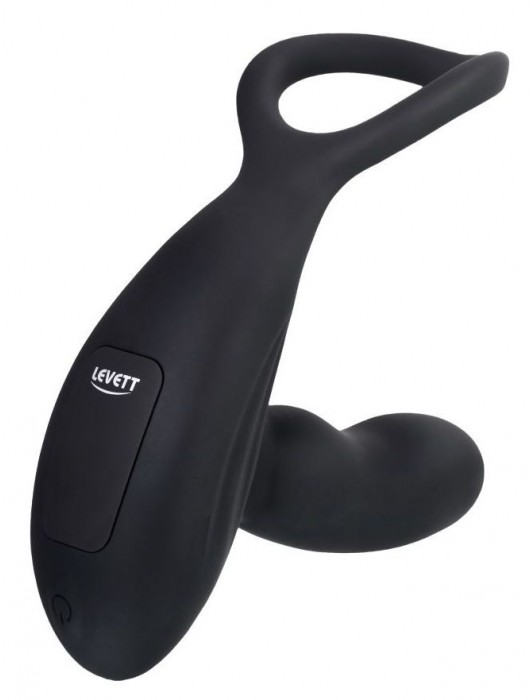 Черный стимулятор простаты Maud с вибрацией - Levett - в Саранске купить с доставкой