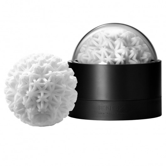 Белый мастурбатор Tenga Geo Coral - Tenga - в Саранске купить с доставкой